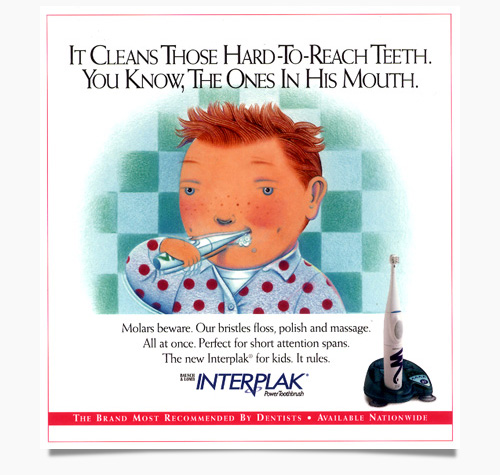 Print Ad for Interplak